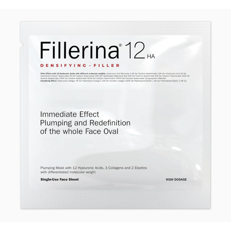 Fillerina 12HA Маска тканевая для лица 25 мл 4 шт