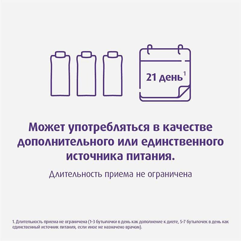 Нутридринк лечебное диетическое высококалорийное питание Клубника 200 мл