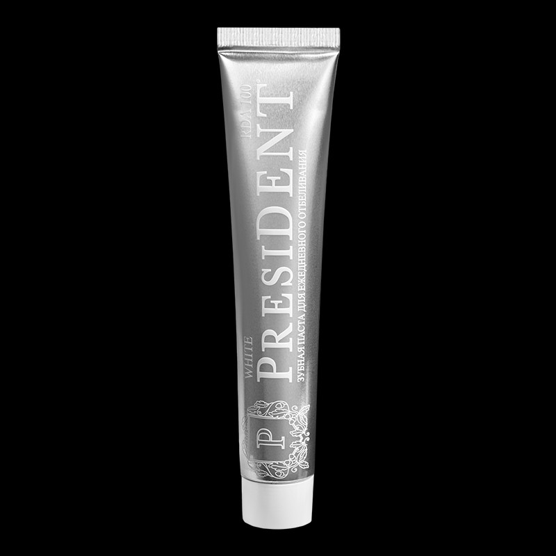 PresiDENT White Зубная паста отбеливающая 75 г