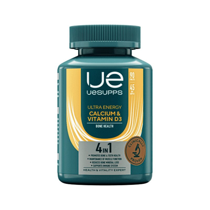 Uesupps Кальций и Витамин Д3 таблетки 90 шт