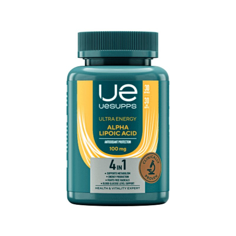 Uesupps Альфа-липоевая кислота 100 мг капсулы 30 шт