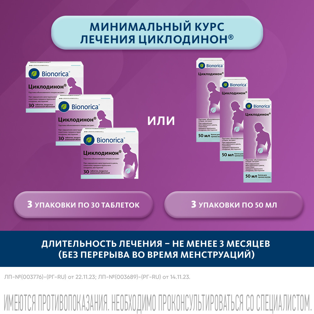 Циклодинон капли для приема внутрь 50 мл