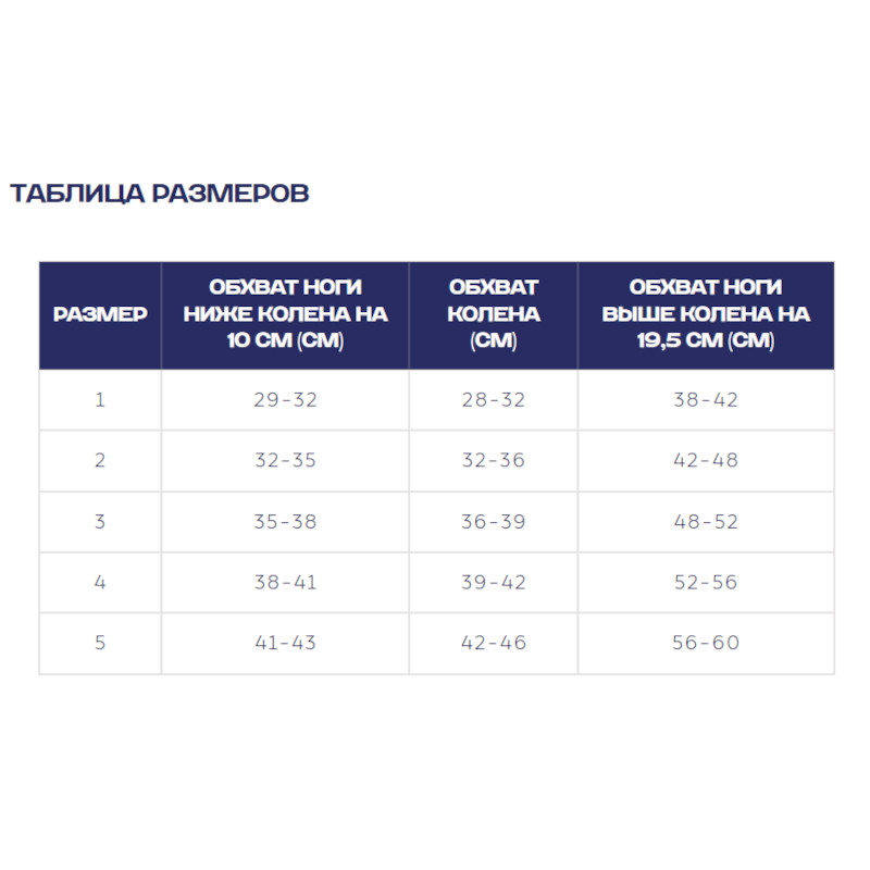 УНГА Наколенник компрессионный УНГА-РУС размер 1