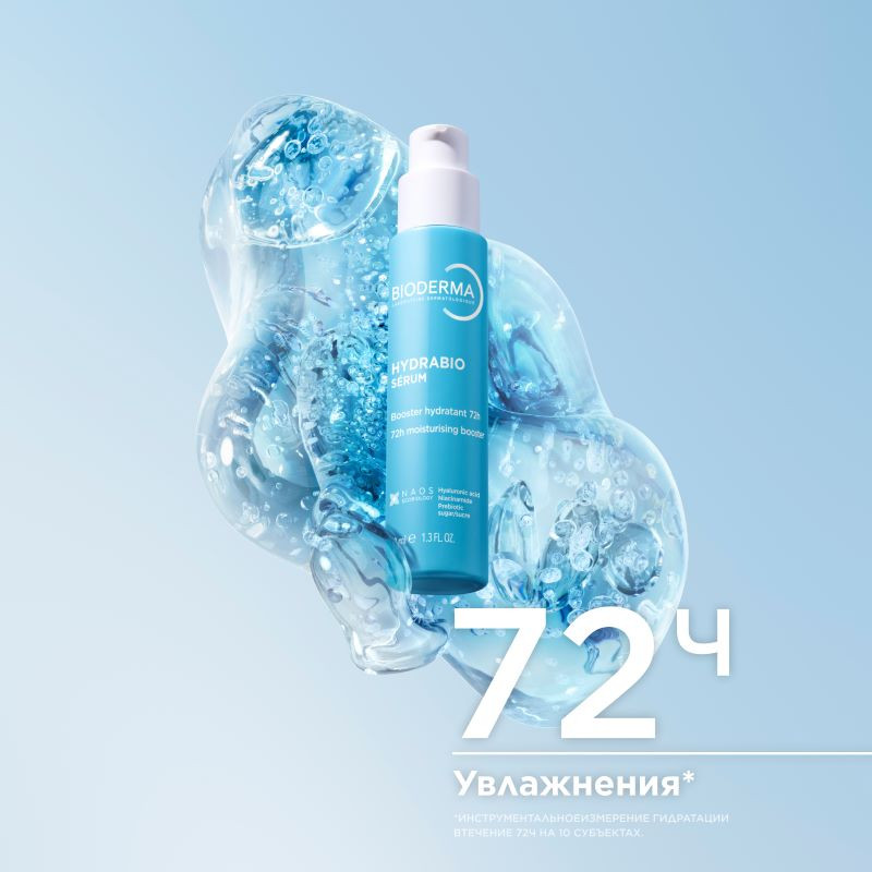 Bioderma Hydrabio Сыворотка с гиалуроновой кислотой для обезвоженной кожи лица 40 мл