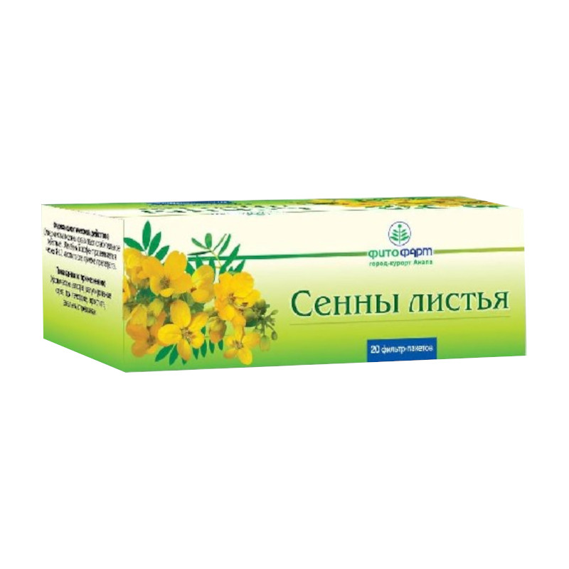 Сенна листья фильтр-пакеты 1,5 г 20 шт